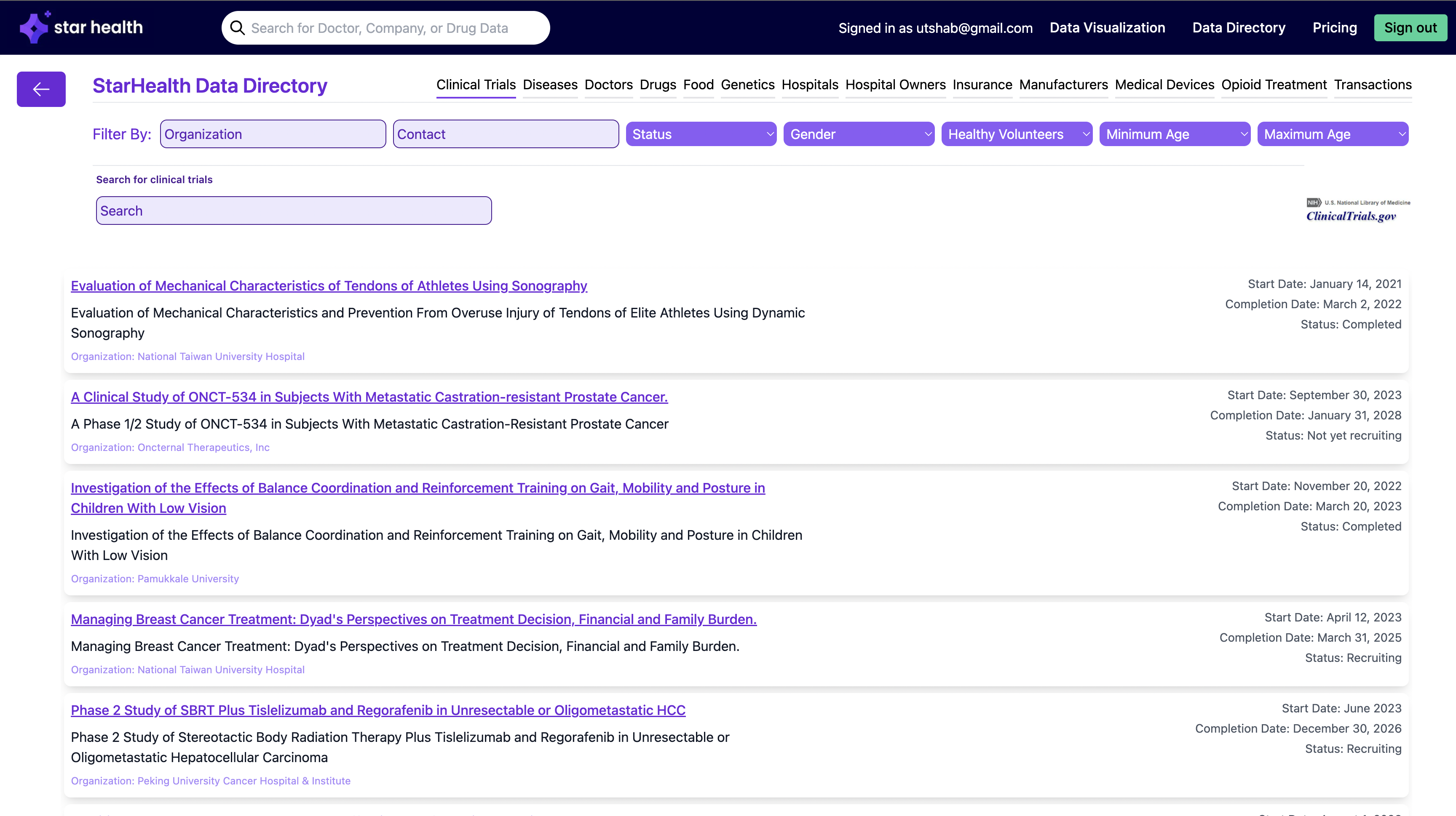 starhealth-data-api